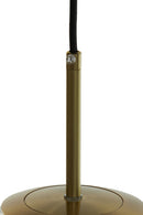 Hanglamp Medina Antiek brons-glas amber