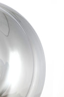 Hanglamp Misty glas smoke+mat zwart