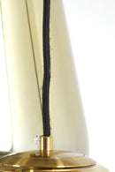 Hanglamp 7L Maeve glas goud-helder+goud