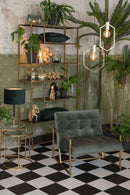 Duarte Set van 2 Glas-Goud