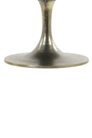 Bijzettafel Rickerd Wit marmer-antiek brons