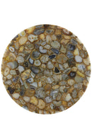 Bijzettafel Rickerd Geel Agaat