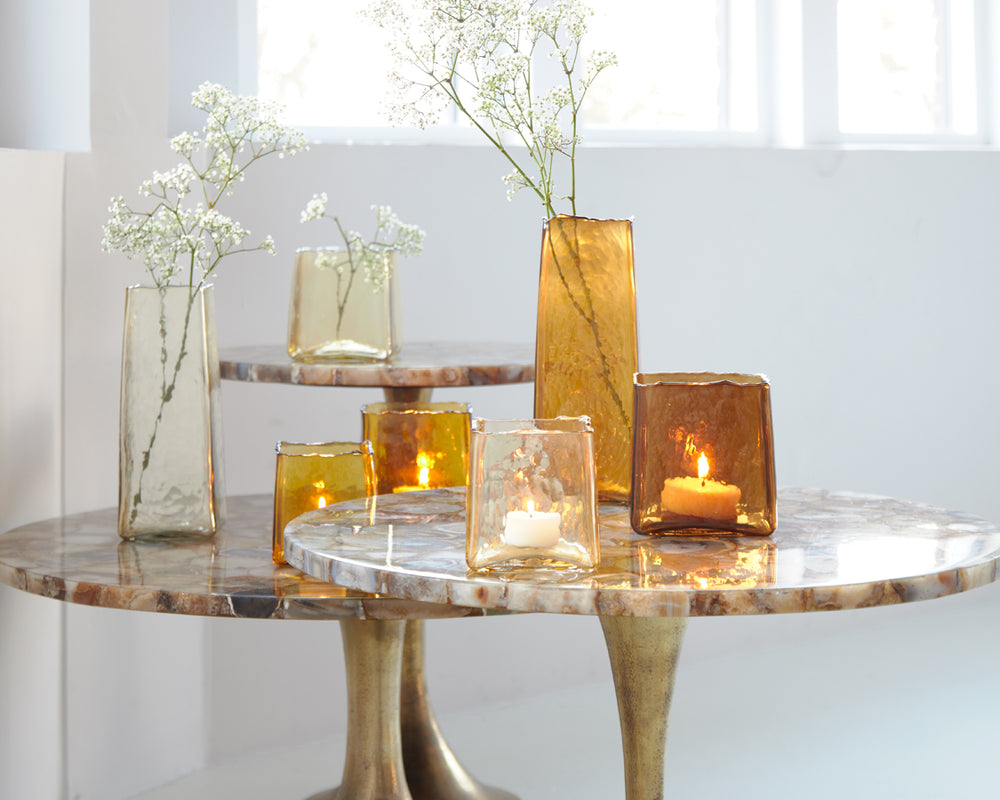 Bijzettafel Rickerd Geel Agaat