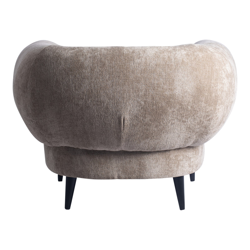 Elefan Cream fauteuil round armrest