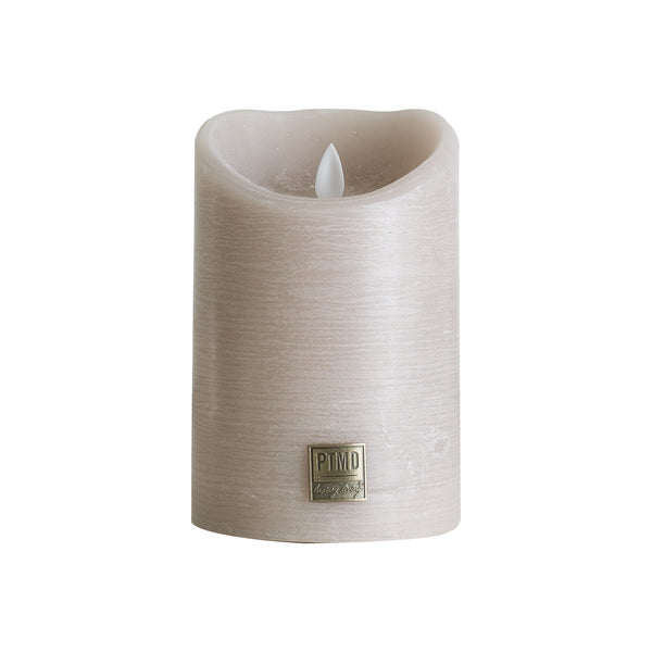 LED Light Candle beige moveable flame