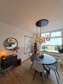 Hanglamp Lekar 9 Lichts Rond