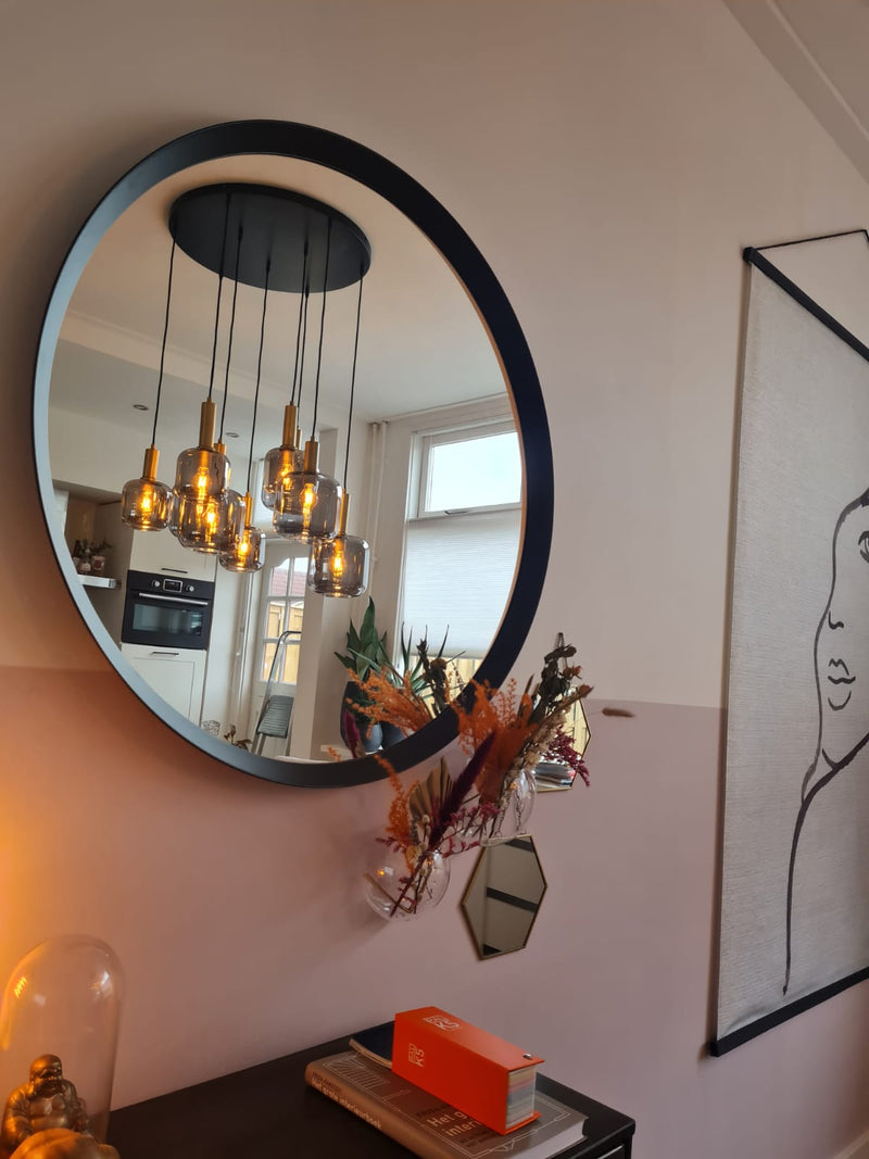 Hanglamp Lekar 9 Lichts Rond