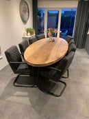 Eetkamertafel Denver Ovaal