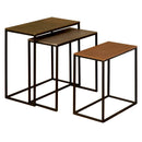 Set van 3 bijzettafeltjes