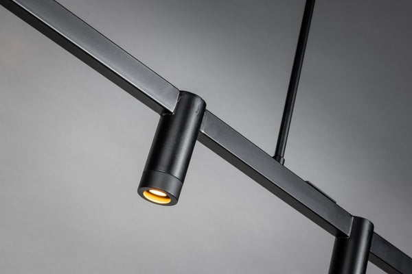 Miller Hanglamp 4 x E27 60W Zwart