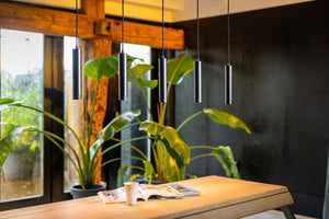 Miller Hanglamp 5x E27 Zwart