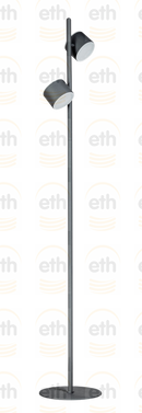 ETH Prince Vloerlamp 2x G9 Zwart