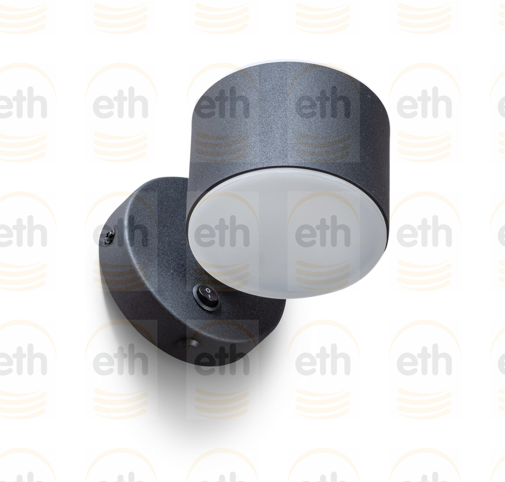 ETH Prince Wandlamp 1x G9 LED Zwart