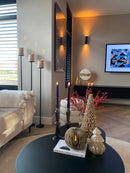 LED Light Diner Candle Beige