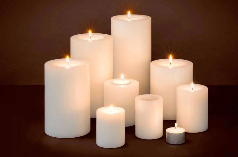 Artificial candle wit