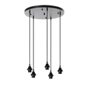 Universele 5 Lamps plafondplaat Rond