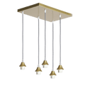 Nikilo/Quinto/Mayson 5 Lamps plafondplaat