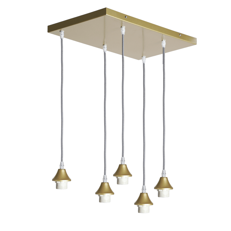 Nikilo/Quinto/Mayson 5 Lamps plafondplaat