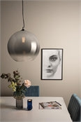 Hanglamp Pendant Lamp Bubble Shadow Chrome